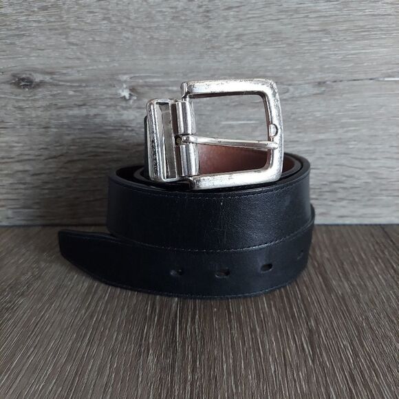 Fossil Reversible Belt Black Brown 42.5" - Picture 1 of 9